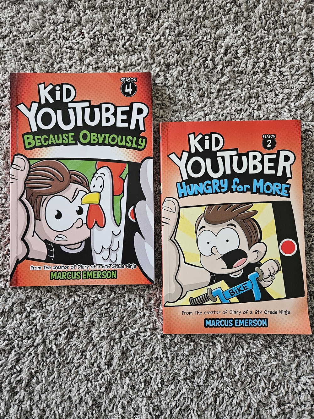 Kid Youtuber Books - Set of 2